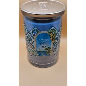Yankee Candle Hello Italy!  Azure Sky Signature Large Tumbler Candle 20 OZ